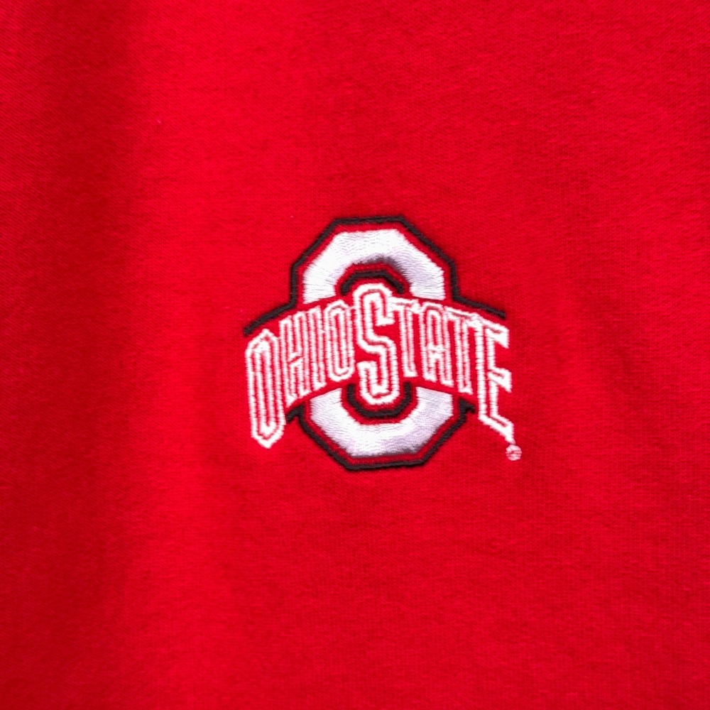 Ohio State Buckeyes Sweatpants Mens XL Red Fleece Joggers Champion NCAA OSU - Picture 5 of 12